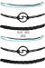 Summer Surfer Ankle Bracelets for Women Cute Aesthetic Bracelets Waterproof Handmade Friendship Bracelet Ocean Wave String Bracelets Adjustable Anklet Bracelets Set Preppy Jewelry for Teen Girls