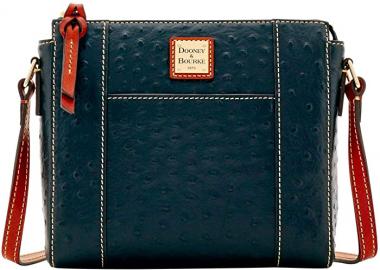 Dooney & Bourke Ostrich Lexington Crossbody Bag