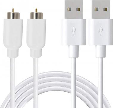 Replacement Magnetic Charging Cables | USB Charger Cord (2 Pack)