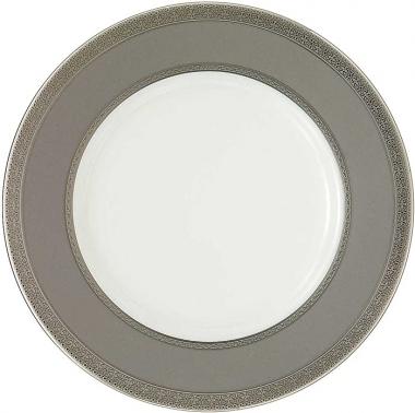 Waterford China New Grange Platinum 9-inch Accent Plate