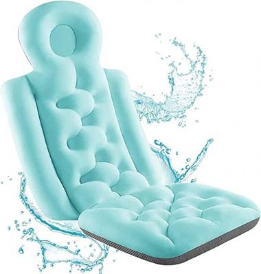 JaidWefj Bath Cushion for Tub,Filling Ergonomic Full Body Bath Cushion,Non-Slip Luxury Spa Cushion with 3D Air Mesh Technology,for Hot Tub, Home Bath, Relax Head/Neck/Back