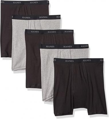 Hanes Ultimate Men's Tagless Boxer Briefs-Multiple Colors