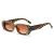 Long Keeper Small Rectangle Sunglasses Women UV 400 Retro Square Driving Glasses