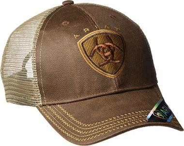 ARIAT Men's Oilskin Mesh Hat