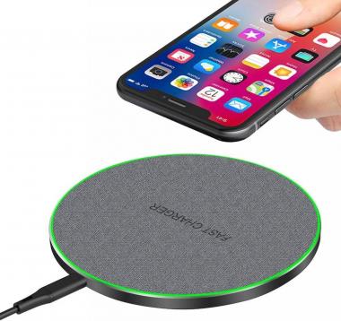 2022 Wireless Charger, Qi 20W Max Fast Charging Pad Compatible with Samsung Galaxy S22/S22 Ultra/S21/S20 fe,Google Pixel,LG,iPhone 13/12(No AC Adapter