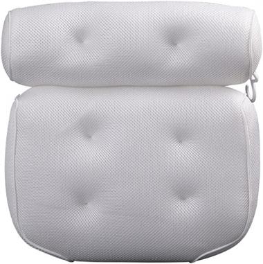 Bath Pillow Bathtub Spa Pillow - Bathtub Pillow,Bath Pillow for Bathtub,Bath Spa Bathroom Pillow with 6 Powerful Suction Cups