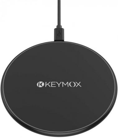 Wireless Charger, KEYMOX Qi-Certified for iPhone13/ 12/12 Mini/12 Pro Max / SE, 11, 11 Pro, 11 Pro Max, XR, Xs Max, XS, X, 8, 8 Plus, 10W Fast-Charging Galaxy S20 S10 S9 S8, Note 10(No AC Adapter)