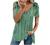 Women V-Neck Short Sleeve Lace Blouses Sexy Cutout Zip Up Cold Shoulder Tee Tops T-Shirts Summer Plus Size Flowy Tunic