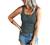 Women Tank Tops Summer Sleeveless Shirts Slim Basic Cami Top T-Shirt Trendy Ombre Knit Ribbed Button Up Henley Blouses