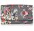 Vera Bradley Women's Cotton Trifold Clutch Wallet with RFID Protection