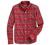 vineyard vines Boys' Holiday Flannel Whale Classic Button-Down Shirt