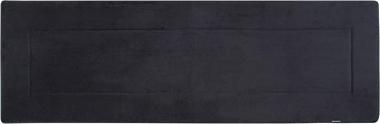 FABBRICA HOME Ultra-Soft Extra-Thick Memory Foam Extra Long Bath Runner Mat (2 ft x 6 ft, Black)