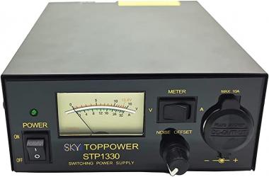 Analog DC Regulated Switching Power Supply 13.8V Fixed Output Designed for Communication Equipment 30A- with Noise Offset,Cigarette Plug,Ideal for Powering Ham Radio and Amplifiers