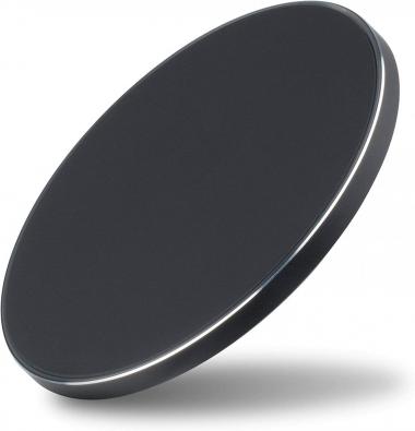 AT&T Qi Certified Fast Wireless Charger - Compatible with Samsung, Apple iPhone X, iPhone 8, and iPhone 8 Plus - WC50