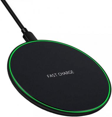 15W Wireless Charger Compatible for Samsung Galaxy S21 S20 S10 S9 S8 Plus S7 S6 Edge Note 9, iPhone 12 11 Pro Max SE 2020 X XR, LG G8 G7 ThinQ V60 V50 V40 Fast Charging Pad Qi-Certified