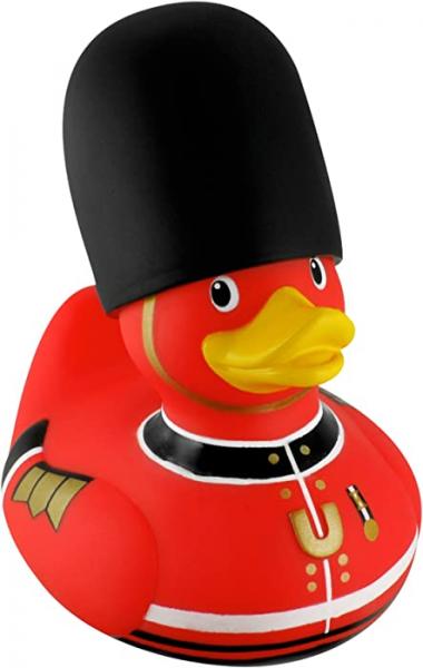 Bud Rubber Luxury Duck Bath Tub Toy, Deluxe Royal Guard