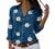 Womens Shirts V Neck Short/Long Sleeve Button Down Casual Blouses Plus Size Tops Dressy Office Business Work Shirt Top