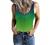 Women Tank Tops Summer Sleeveless Shirts Slim Basic Cami Top T-Shirt Trendy Ombre Knit Ribbed Button Up Henley Blouses