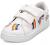 K KomForme Toddler Boys & Girls Shoes Kids Canvas Sneakers with Cartoon Dual Hook and Loops