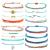 Summer Surfer Ankle Bracelets for Women Cute Aesthetic Bracelets Waterproof Handmade Friendship Bracelet Ocean Wave String Bracelets Adjustable Anklet Bracelets Set Preppy Jewelry for Teen Girls