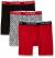 Hanes Ultimate Men's Comfort Flex Fit Odor Control Boxer Briefs (3 Pack)