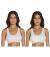 Hanes Women's X-Temp ComfortFlex Fit Pullover Bra MHH570 2-Pack