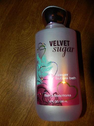 Bath & Body Works Velvet Sugar Luxury bubble Bath 10 oz