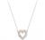 SWAROVSKI Infinity Heart Jewelry Collection, Rose Gold & Rhodium Tone Finish, Clear Crystals