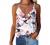 Womens V Neck Strappy Tank Tops Lace Sexy Hollow Halter Loose Casual Spaghetti Strap Sleeveless Camis Shirts Blouses