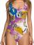 RAISEVERN Womens One Piece Swimsuits Funny Bathing Suits Swimwear Monokini