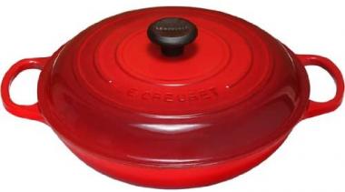 Le Creuset Enameled Cast Iron Signature Braiser, 5 qt. , Cerise