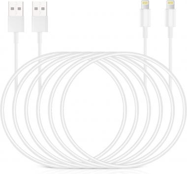 [ Apple MFi Certified ] iPhone Charger 16ft,2Pack Extra Long Lightning Cable 16Foot,Fast Apple Charging Cable Cord for iPhone 13/12/11 Pro/11/XS MAX/XR/8/7/6s/6/5S/SE iPad/Air Original