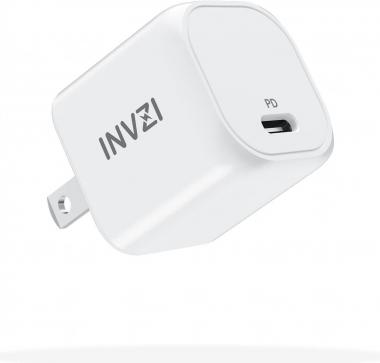 INVZI USB C Charger 20w - PD Fast Charging USB C Wall Charger Block – Mini Power Adapter for iPhone 13 Pro Max/13 Pro/13 Mini/SE/iPhone 12 Pro Max/11, Pixel 5/4 4XL/3 3XL, Galaxy, iPad/iPad Mini/Pro