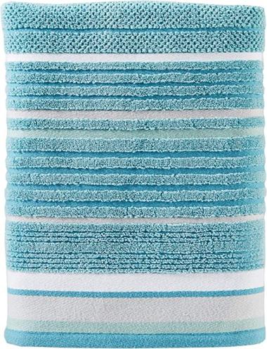 SKL Home by Saturday Knight Ltd. Seabrook Stripe Bath Towel, Teal