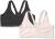 Hanes Women's X-Temp ComfortFlex Fit Pullover Bra MHH570 2-Pack