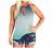 Halter Tank Tops for Women Fashion 2022 Summer Tops Sleeveless Shirts Striped Ombre Cutout Camis Blouse Casual T-Shirt