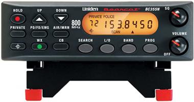 Uniden BC355N 800 MHz 300-Channel Base/Mobile Scanner, Close Call RF Capture, Pre-programmed Search “Action” Bands to Hear Police, Ambulance, Fire, Amateur Radio, Public Utilities, Weather, and More, Black