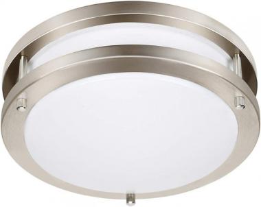 Drosbey 36W LED Ceiling Light Fixture, 13in Flush Mount Light Fixture, Ceiling Lamp for Bedroom, Kitchen, Bathroom, Hallway, Stairwell, Super Bright 3200 Lumens, 5000K Daylight White