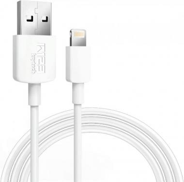 K123 Keytech Apple MFi Certified USB Lightning Cable 3ft iPhone Charger Cord 1M Premium White Data Cable for ipad, iPhone Xs/Xs Max/XR/X/8/8 Plus/7/7 Plus/6/6 Plus/5