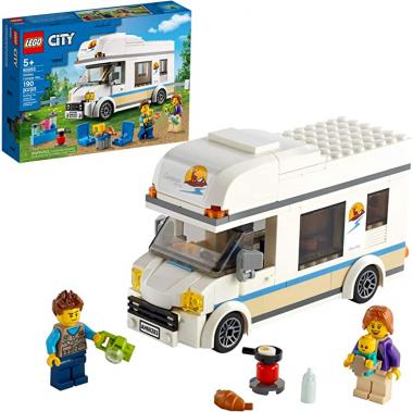 LEGO City Holiday Camper Van 60283 Building Kit; Cool Vacation Toy for Kids, New 2021 (190 Pieces)