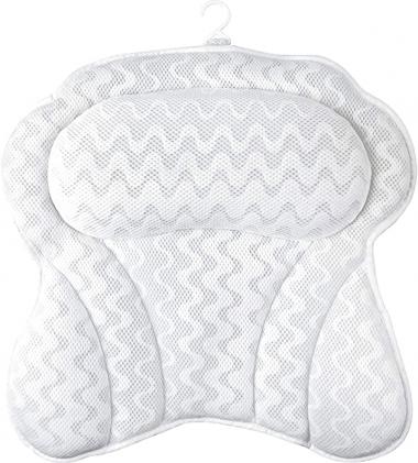 XXzhang Bath Pillow Spa Bathtub Ergonomic for Tub, Neck, Head, Shoulder Pillows Support Cushion Headrest - Fits All Bathtub,Home Spa