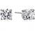 Amazon Essentials Sterling Silver Genuine or Created Round Cut Birthstone Stud Earrings