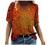 Summer Tops for Women Short Sleeve T Shirts Casual V-Neck Tie Dye Abstract Printed Tee T-Shirts Tunic Loose Blouses