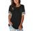 Womens T Shirts Fashion Leopard Summer Short Sleeve Striped Color Block Casual Crewneck Shirt Baseball Raglan Tee Top