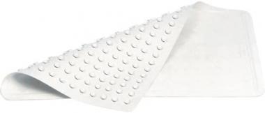 Rubbermaid Commercial Safti-Grip Bath Mat, Large, White, FG704104WHT