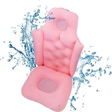 YAYONG Bath Pillows for The Whole Body, Ergonomic Spa Bathtub Pillows, Suitable for Luxurious Bubble Baths, Comfortable, Soft and Thick Waterproof Head, Neck, Shoulders