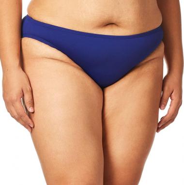 La Blanca Women's Standard Island Goddess Solid Hipster Swimsuit Bottom