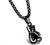 Hamoery Men Women Punk Stainless Steel Boxing Glove Chain Pendant Necklace