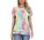 YSYOKOW Womens Summer Casual Tops Short Sleeve T Shirts Loose Tunic with Pockets