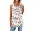 Womens Summer Tops Lace Dressy Casual Cute Sleeveless Camis Tank Tops Loose Flowy Tunic Swing Pleated Shirts Blouse